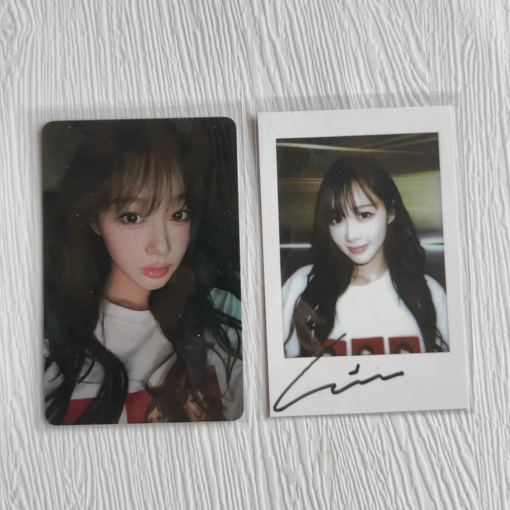 AESPA DIRTY WORK POPMERCH FANSIGN 3.0 POB PHOTOCARD