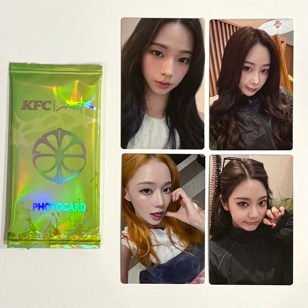 aespa x KFC Lemonade China Exclusive Official Photocard
