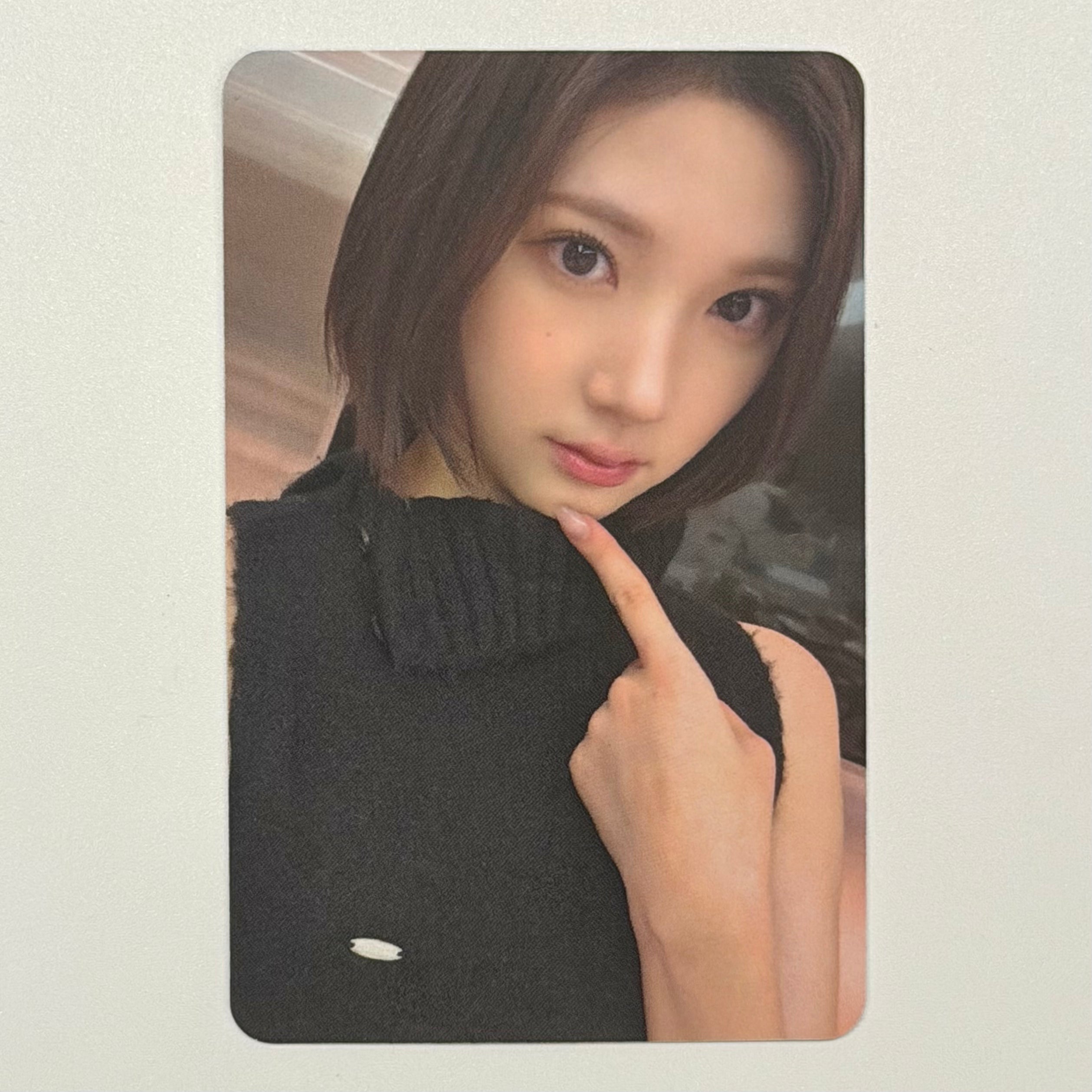 JIWOO (Hearts2Hearts h2h) - FOCUS STAR RIVER FANSIGN POB PHOTOCARD
