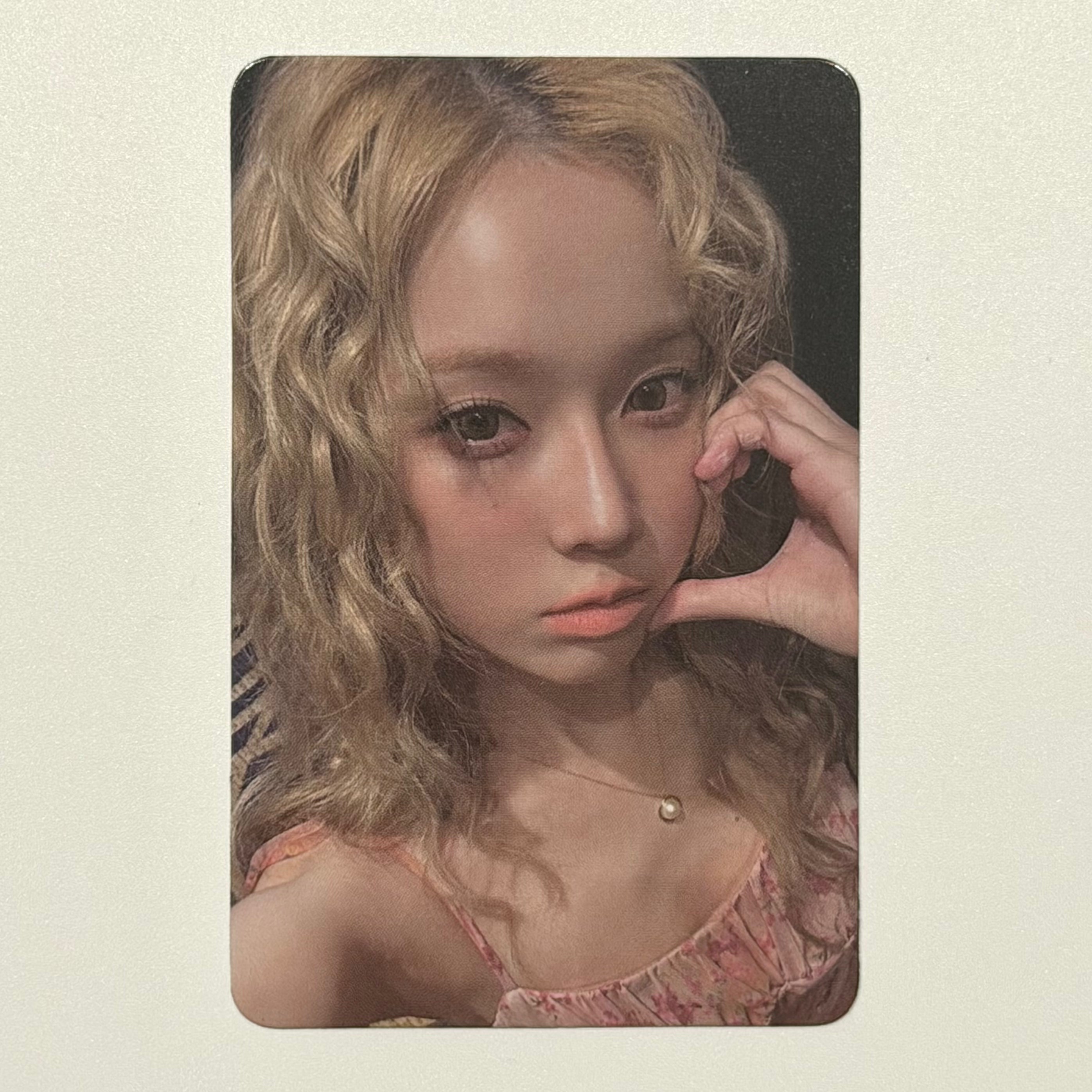 WINTER (AESPA) - ARMAGEDDON MACAU FANSIGN POB PHOTOCARD