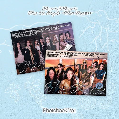 Hearts2Hearts - 1st Single Album 'The Chase' Photobook Ver.