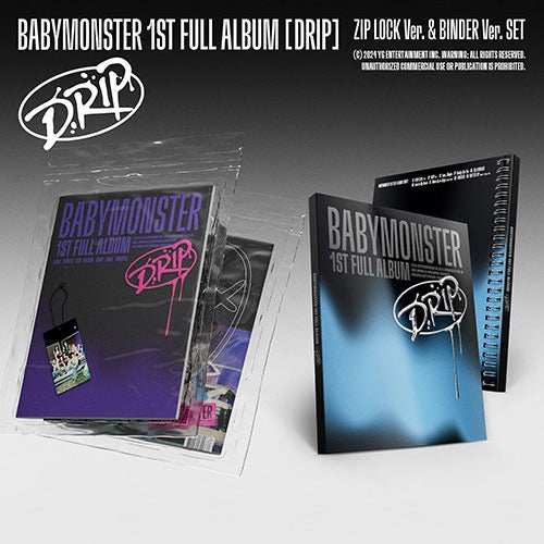 BABYMONSTER - 3. Mini-Album 'CHOOM' (Crimson / Metallic / Prism Ver. + Full Set)