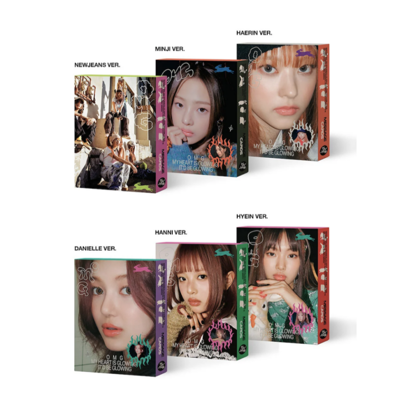 NewJeans - OMG (1st Single Album) Message Card Ver.