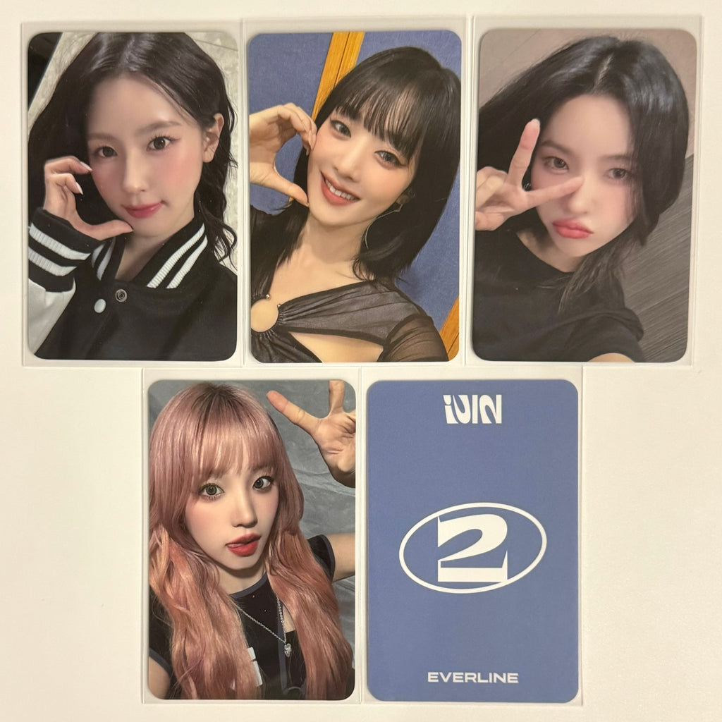 g-idle gidle 2 EVERLINE EL FANSIGN FANCALL POB Photocard
