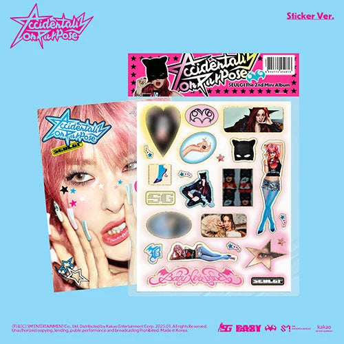 SEULGI - Accidentally On Purpose [2. Mini-Album - Sticker Ver.]
