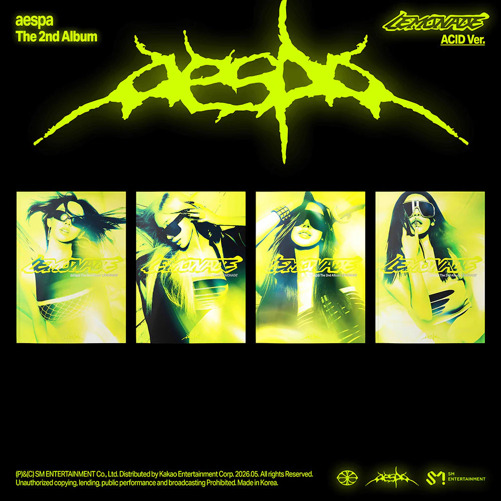 [PRE-ORDER] aespa - LEMONADE 2nd Album (ACID Ver.)