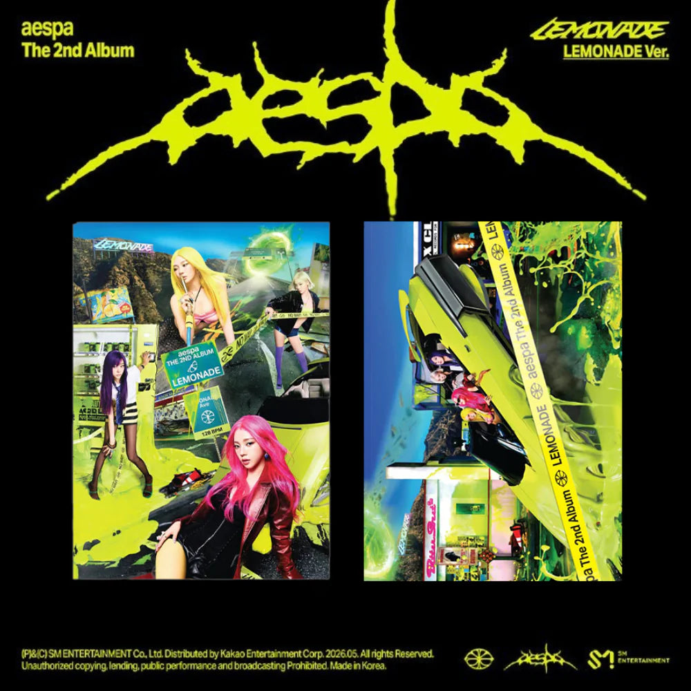 [PRE-ORDER] aespa - LEMONADE 2nd Album (LEMONADE Ver.)
