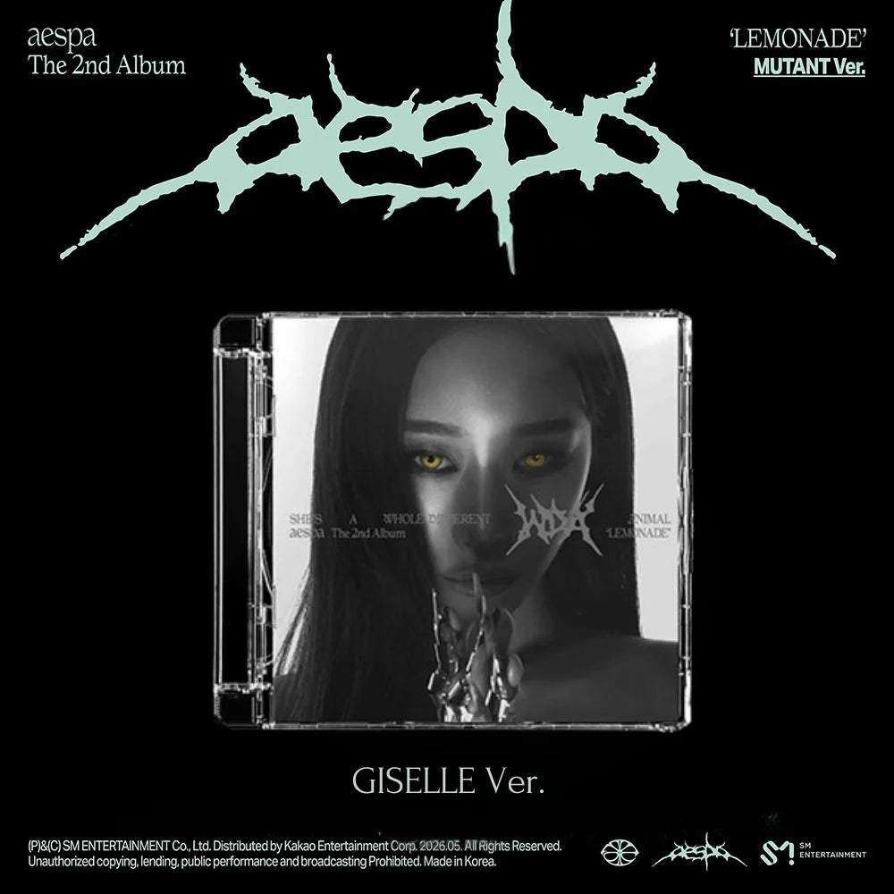 [PRE-ORDER] aespa - LEMONADE 2nd Album (MUTANT Ver.)