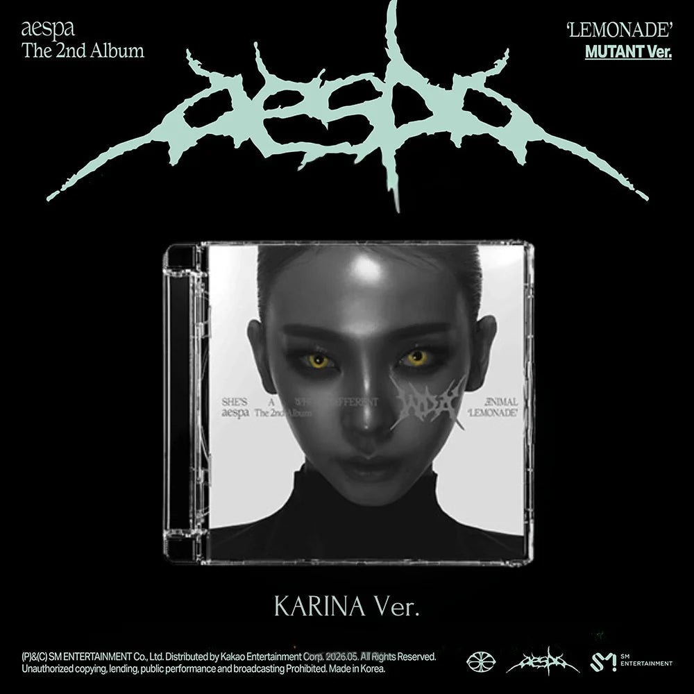 [PRE-ORDER] aespa - LEMONADE 2nd Album (MUTANT Ver.)