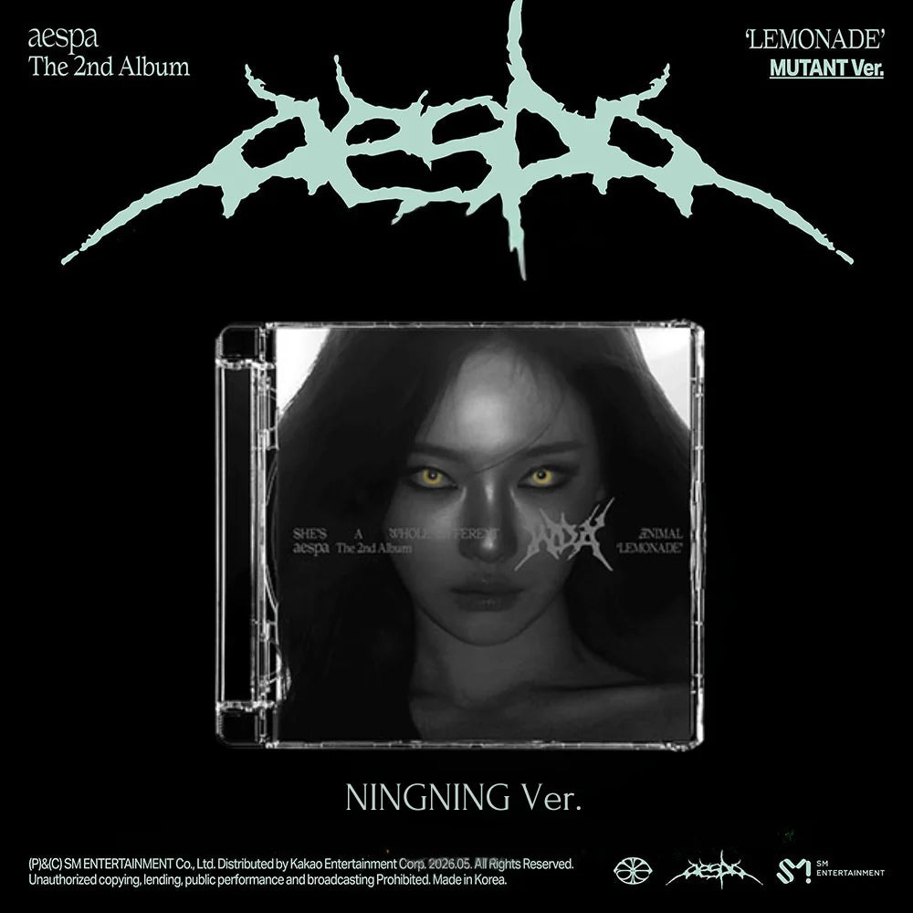 [PRE-ORDER] aespa - LEMONADE 2nd Album (MUTANT Ver.)