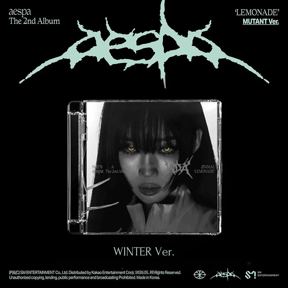 [PRE-ORDER] aespa - LEMONADE 2nd Album (MUTANT Ver.)