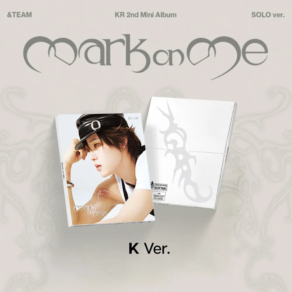 &TEAM - Mark on Me [2nd KR Mini Album - SOLO Ver.]