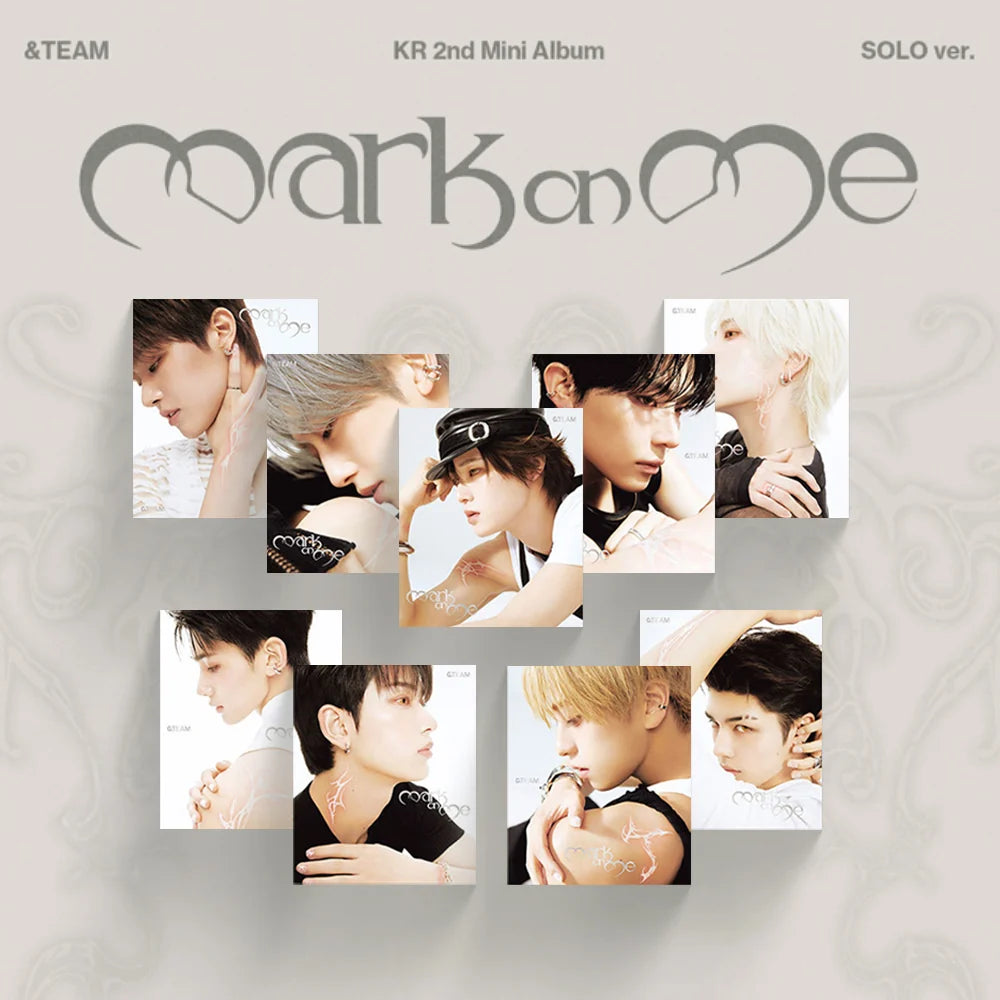 &TEAM - Mark on Me [2nd KR Mini Album - SOLO Ver.]