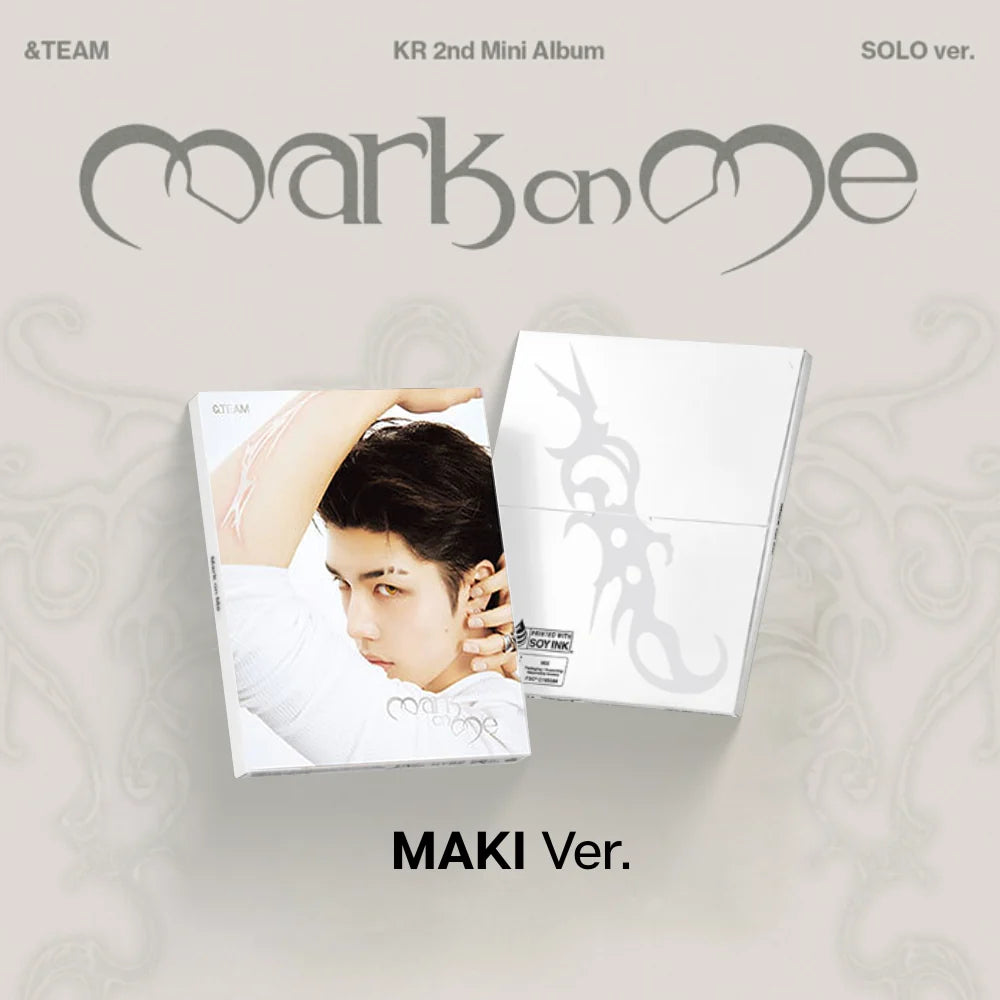 &TEAM - Mark on Me [2nd KR Mini Album - SOLO Ver.]