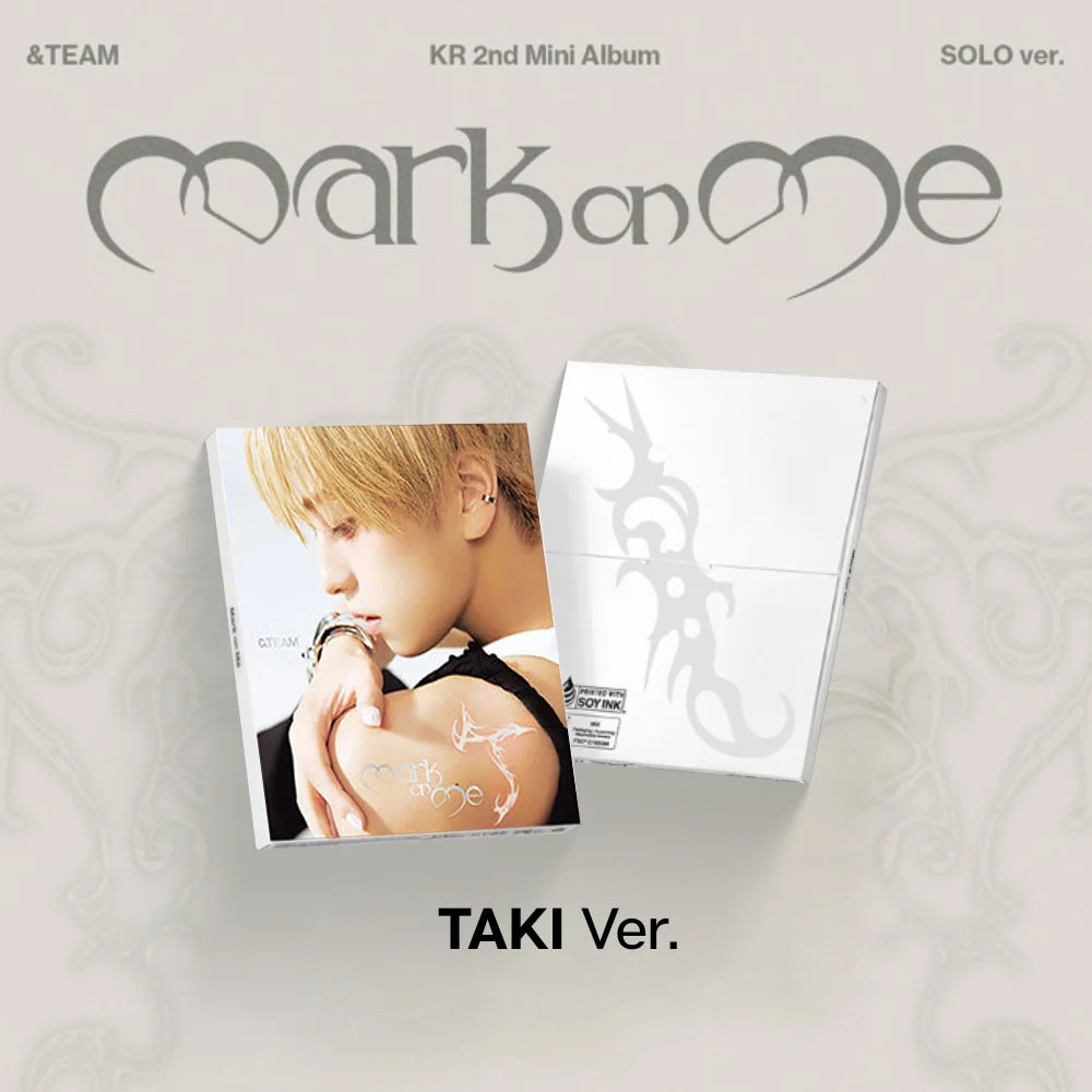 &TEAM - Mark on Me [2nd KR Mini Album - SOLO Ver.]