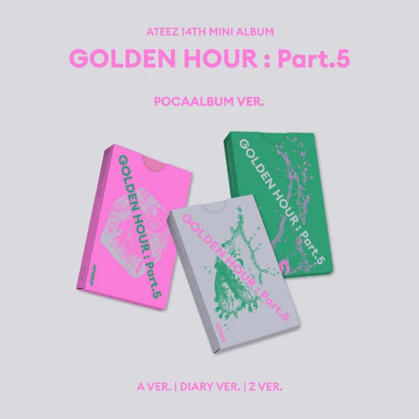 ATEEZ - GOLDEN HOUR : Part.5  - POCA Ver. [14th Mini Album]