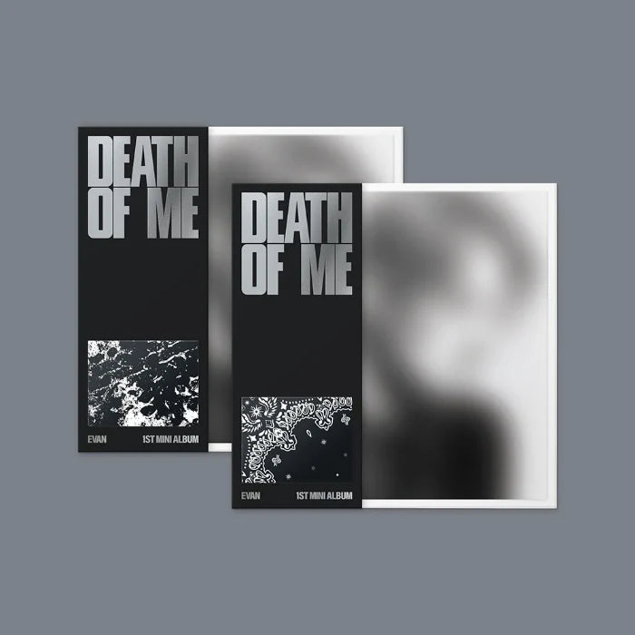 EVAN - DEATH OF ME [1st Mini Album - BANDANA Ver.]