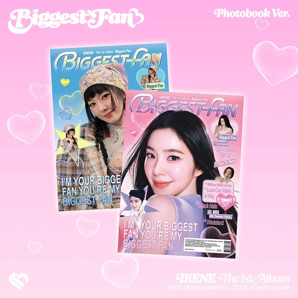IRENE - Biggest Fan [1st Album - Photobook Ver.]