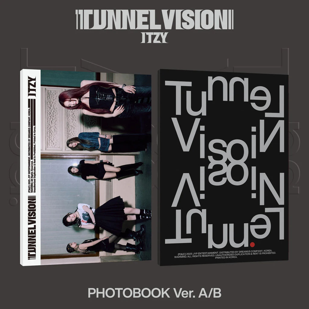 ITZY - TUNNEL VISION Photobook Ver.(11th Mini Album)