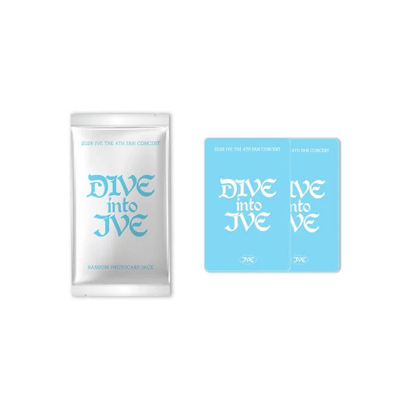 IVE - Random Photocard Pack [2026 The 4th Fan Concert 'DIVE into IVE' Official MD]