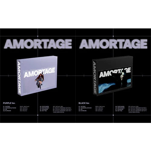 JISOO - AMORTAGE [1st Mini Album]