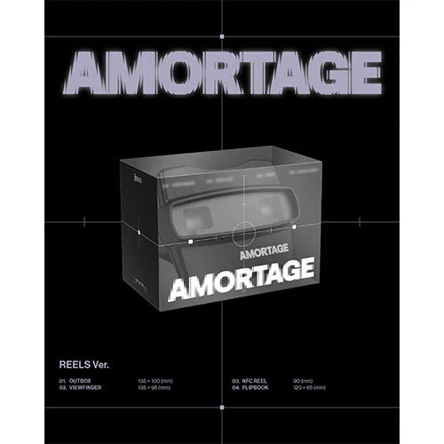 JISOO - AMORTAGE [1st Mini Album - REELS Ver.]