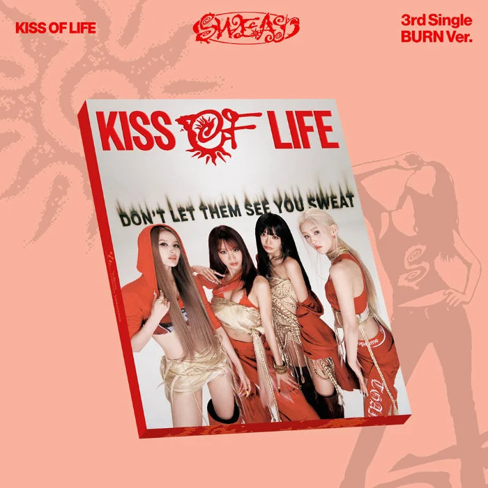 [PRE-ORDER] KISS OF LIFE - SWEAT [3rd Single Album - BURN Ver.]