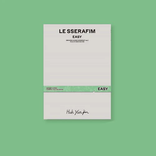 LE SSERAFIM - EASY [3rd Mini Album - COMPACT Ver.]