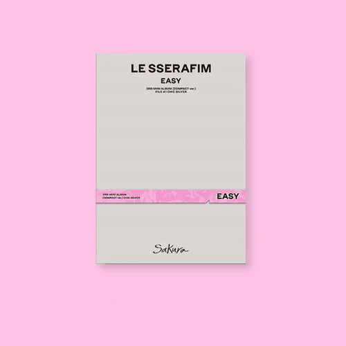 LE SSERAFIM - EASY [3rd Mini Album - COMPACT Ver.]