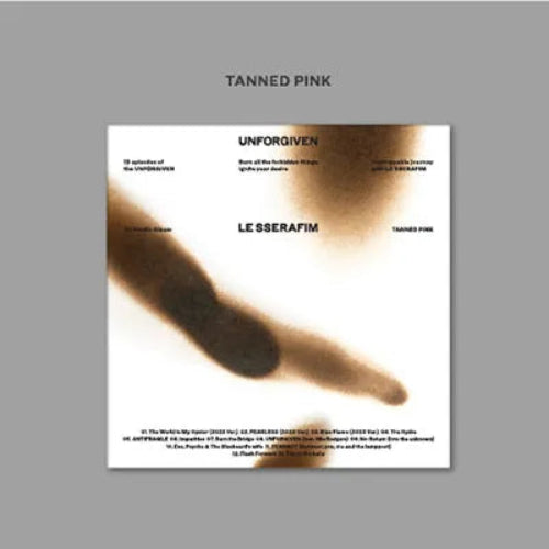 LE SSERAFIM - UNFORGIVEN [1. Studioalbum - COMPACT Ver.]