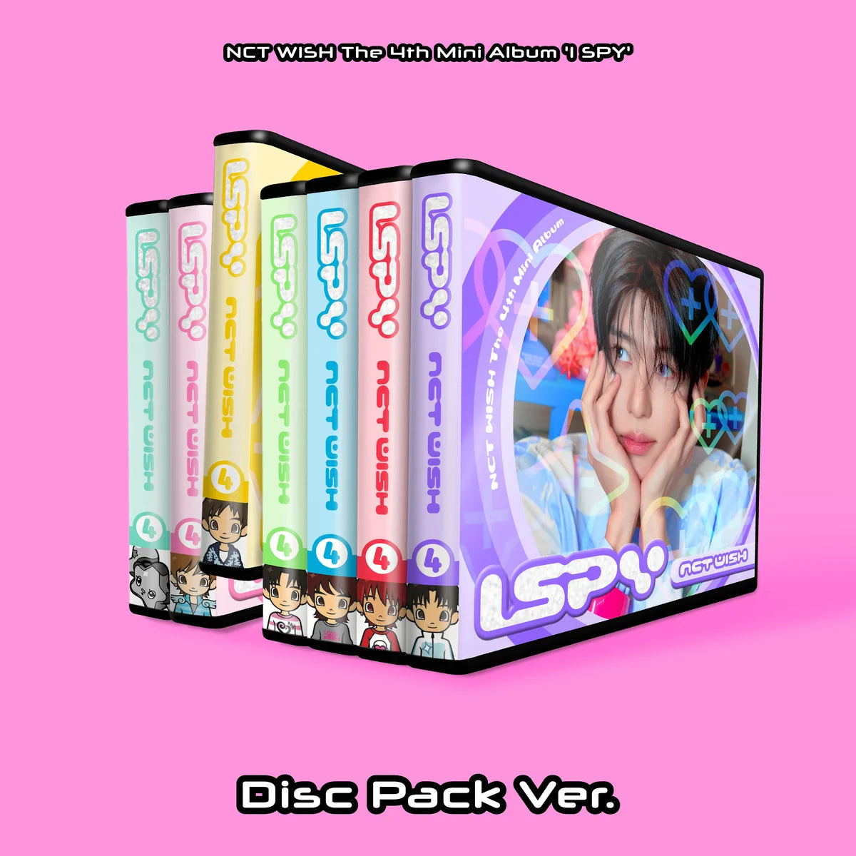 [PRE-ORDER] NCT WISH - I SPY [4th Mini Album - Disc Pack Ver.]