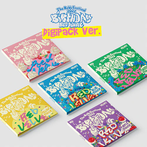 Red Velvet - 'The ReVe Festival 2022 - Birthday' [10th Mini Album - Digipack Ver.]