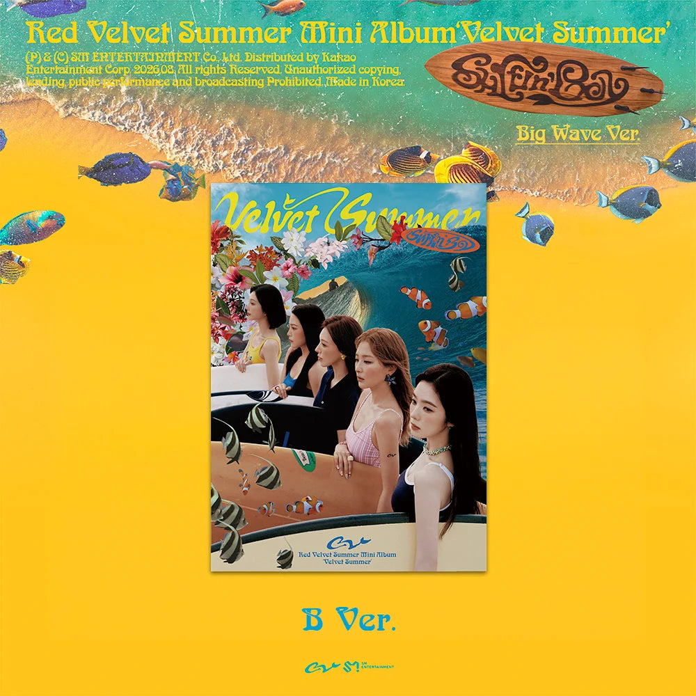 [PRE-ORDER] Red Velvet - Velvet Summer - Big Wave Ver. [Summer Mini Album]