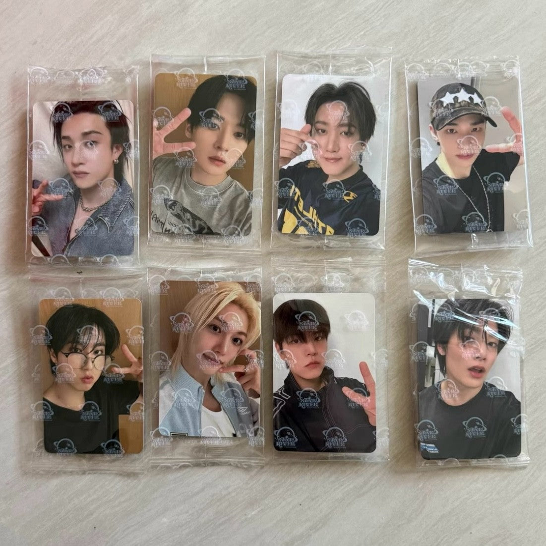 STRAY KIDS STRAYKIDS SKZ KARMA SR STAR RIVER  FANSIGN POB PHOTOCARD