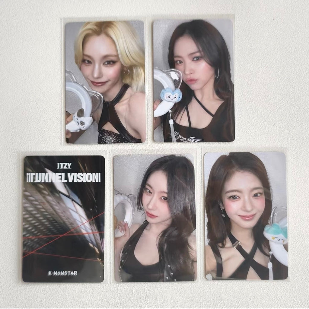 ITZY TUNNEL VISION KMONSTER KM ONLINE FANCALL 2 POB PHOTOCARD (LIGHTSTICK VER.)