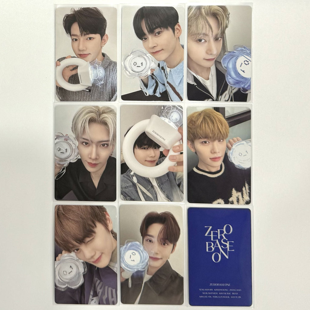 ZEROBASEONE ZB1 BLUE PARADISE MUSICART FANSIGN POB PHOTOCARD