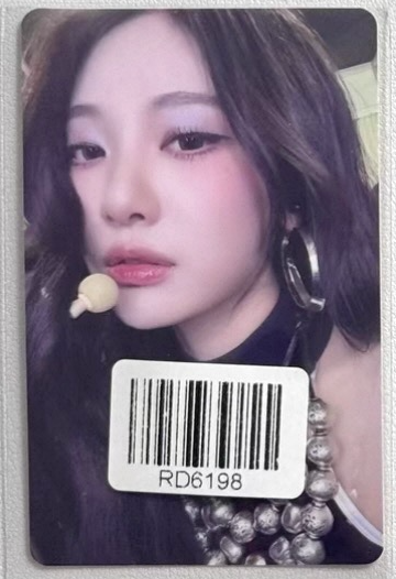 Aespa NINGNING RICH MAN KMS KMSTATION LUCKY DRAW 2.0 POB OFFIZIELLE PHOTOCARD PC
