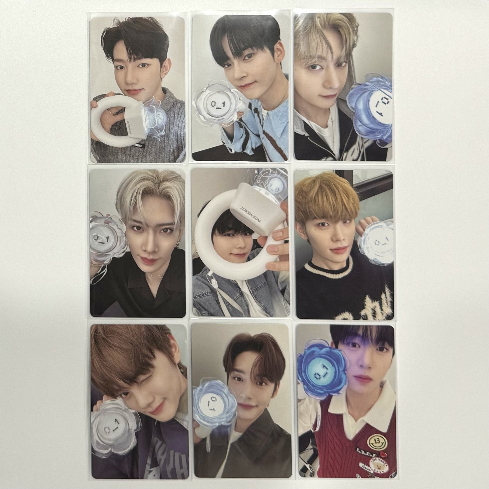 ZEROBASEONE ZB1 BLUE PARADISE MUSICART FANSIGN POB PHOTOCARD