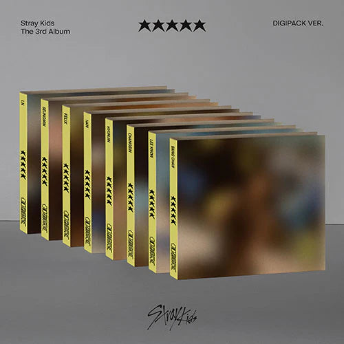 Stray Kids - ★★★★★ (5-STAR) 3rd Album Digipack Ver.