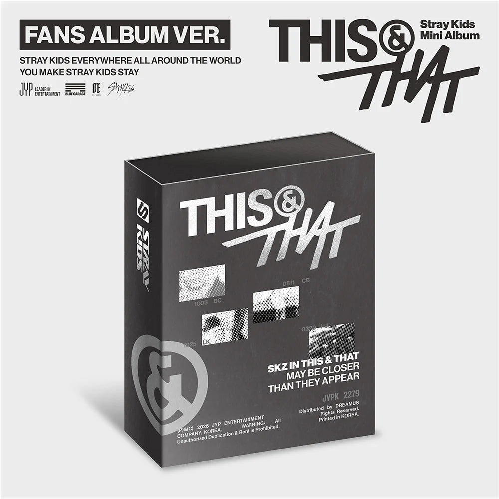 [PRE-ORDER] Stray Kids - THIS & THAT [10th Mini Album - FANS ALBUM Ver.]